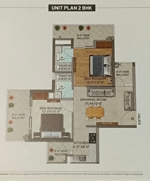 Pavitra 2 BHK